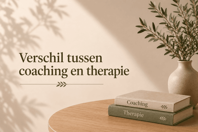 Wat is het verschil tussen psychosociale coaching en therapie?